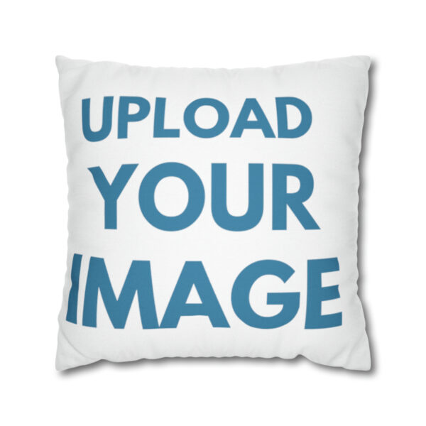 Personalized Spun Polyester Square Pillow Case